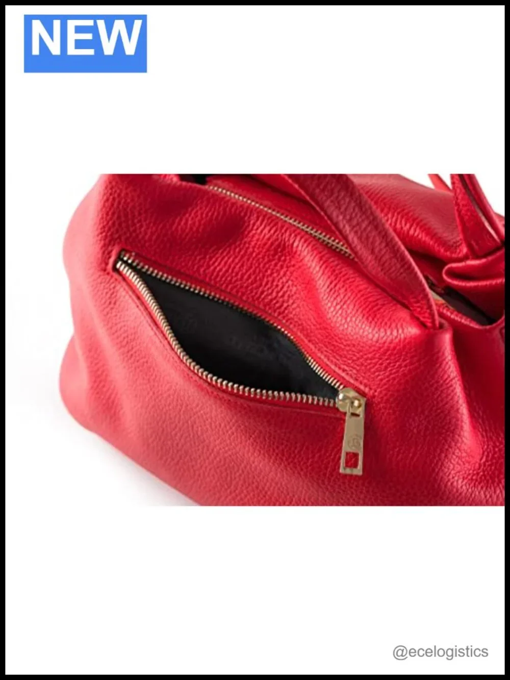 Genuine Italian Leather Medium Shoulder Crossbody Bag